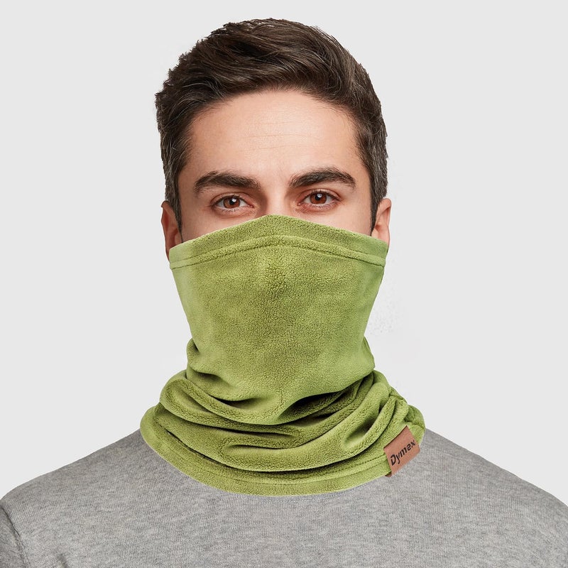 Dymex Winter Neck Warmer Gaiter Fleece Neck Cover Cotton Balaclava Windproof Face Cover Mask for Women Men - Image 2